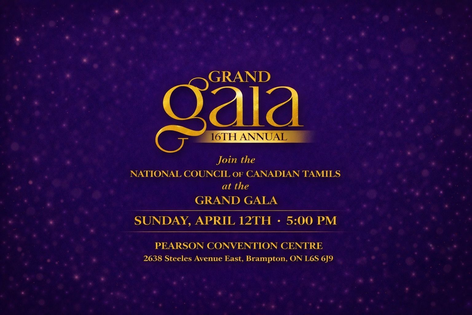 NCCT Grand Gala Awards 2026